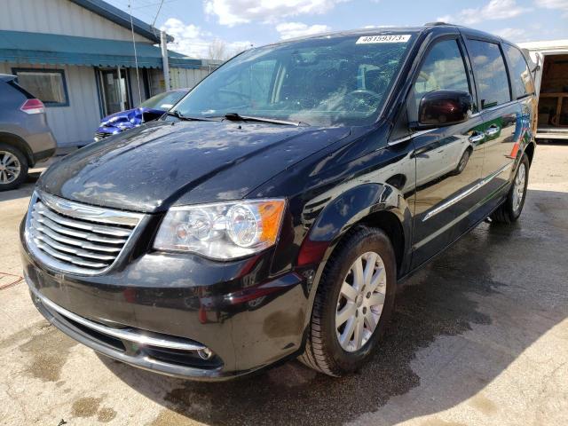 2C4RC1BG4FR620282 - 2015 CHRYSLER TOWN & COU TOURING შავი ფოტო 1
