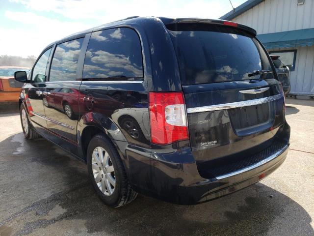 2C4RC1BG4FR620282 - 2015 CHRYSLER TOWN & COU TOURING შავი ფოტო 2