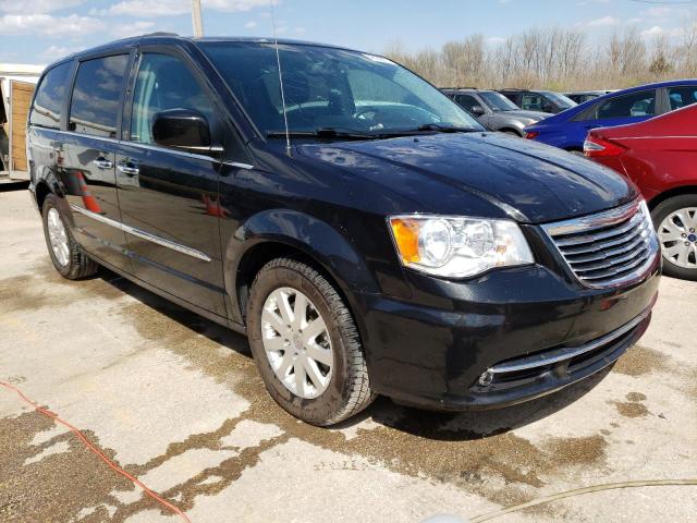 2C4RC1BG4FR620282 - 2015 CHRYSLER TOWN & COU TOURING შავი ფოტო 4