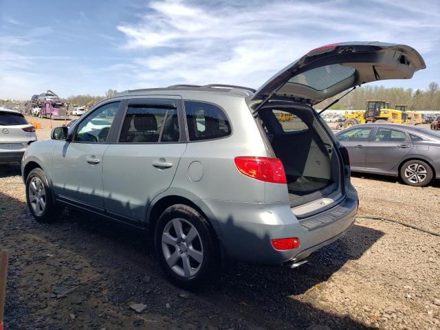 5NMSH73E57H111901 - 2007 HYUNDAI SANTA FE SE TURQUOISE photo 2