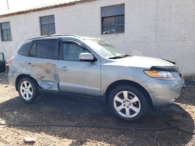 5NMSH73E57H111901 - 2007 HYUNDAI SANTA FE SE TURQUOISE photo 4