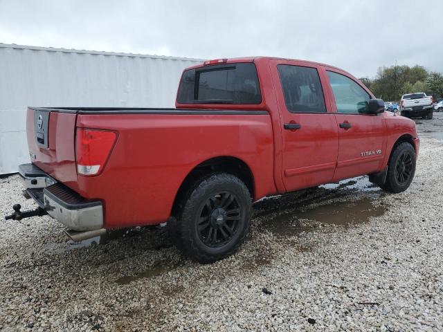 1N6BA0ED7BN322249 - 2011 NISSAN TITAN S RED photo 3