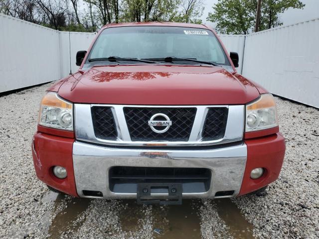 1N6BA0ED7BN322249 - 2011 NISSAN TITAN S RED photo 5