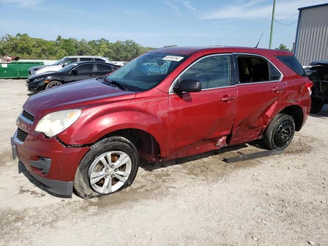 2CNALBEW2A6292159 - 2010 CHEVROLET EQUINOX LS RED photo 1