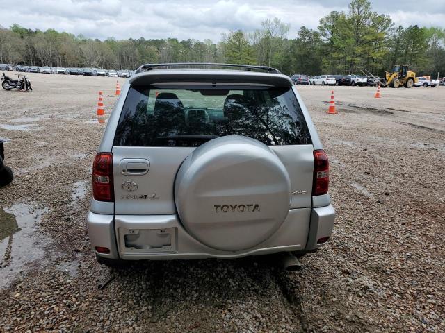 JTEHD20V040020619 - 2004 TOYOTA RAV4 SILVER photo 6