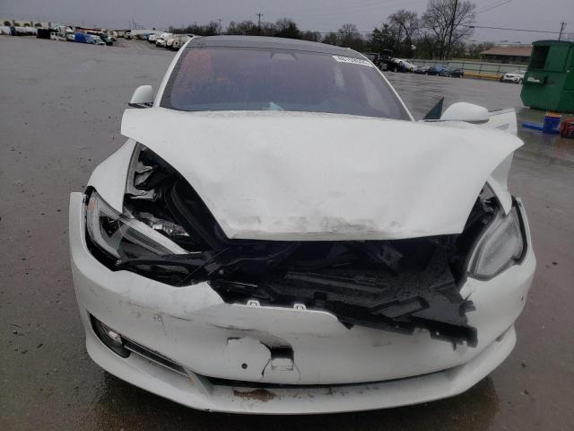 5YJSA1E24HF232362 - 2017 TESLA MODEL S თეთრი ფოტო 5
