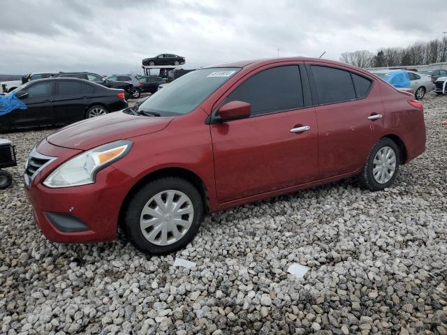 3N1CN7AP7HK443014 - 2017 NISSAN VERSA S BURGUNDY photo 1