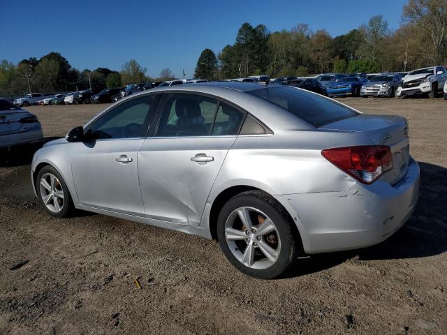 1G1PE5SBXD7247415 - 2013 CHEVROLET CRUZE LT SILVER photo 2