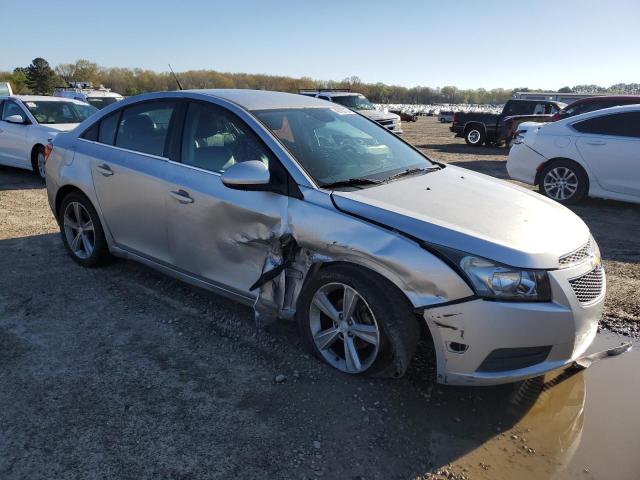 1G1PE5SBXD7247415 - 2013 CHEVROLET CRUZE LT SILVER photo 4