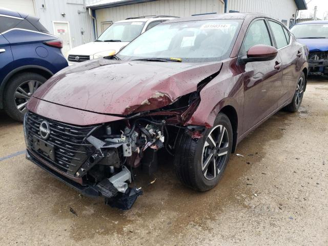 3N1AB8CV4RY219554 - 2024 NISSAN SENTRA SV MAROON photo 1