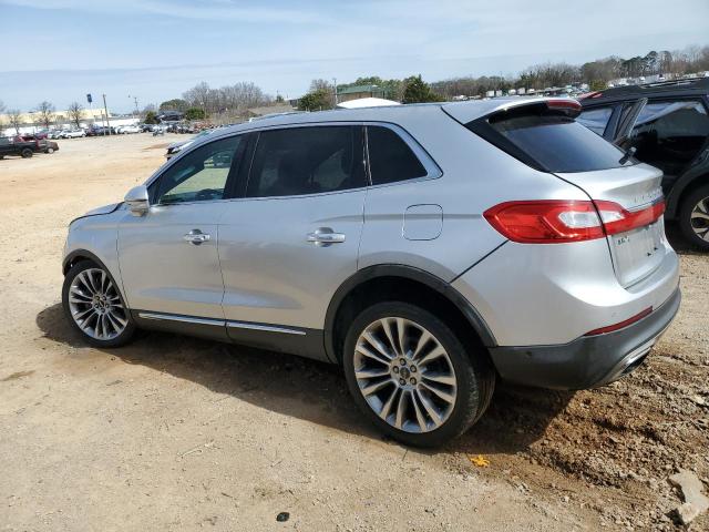 2LMTJ6LP1GBL84093 - 2016 LINCOLN MKX RESERVE SILVER photo 2