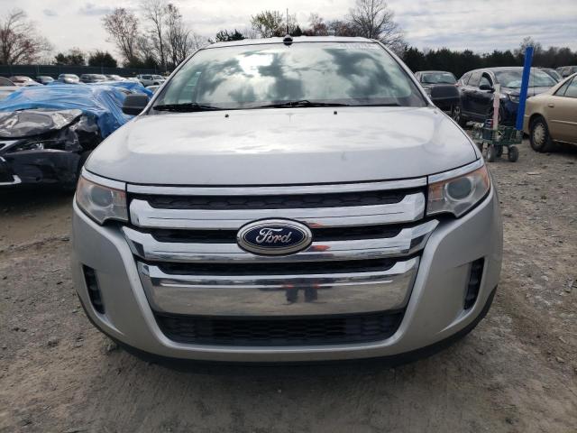 2FMDK3GC6EBB60057 - 2014 FORD EDGE SE SILVER photo 5