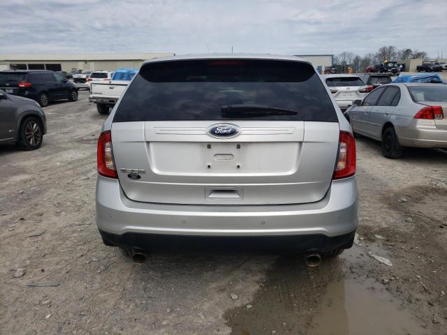 2FMDK3GC6EBB60057 - 2014 FORD EDGE SE SILVER photo 6