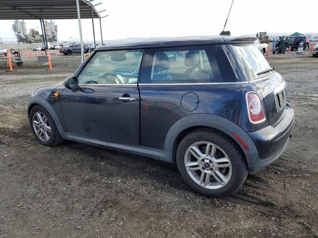 WMWSU3C54DT691153 - 2013 MINI COOPER BLACK photo 2