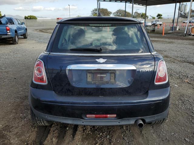 WMWSU3C54DT691153 - 2013 MINI COOPER BLACK photo 6