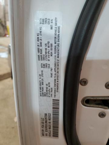 3C6UR5DL9NG297398 - 2022 RAM 2500 BIG HORN/LONE STAR WHITE photo 12