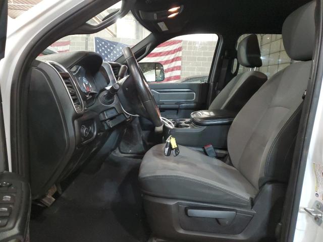 3C6UR5DL9NG297398 - 2022 RAM 2500 BIG HORN/LONE STAR WHITE photo 7