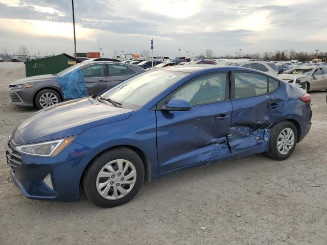 5NPD74LF1KH498073 - 2019 HYUNDAI ELANTRA SE BLUE photo 1