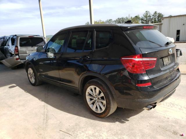 5UXWZ7C32H0V89111 - 2017 BMW X3 SDRIVE28I BLACK photo 2