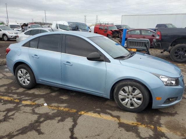 1G1PC5SHXC7175494 - 2012 CHEVROLET CRUZE LS BLUE photo 4