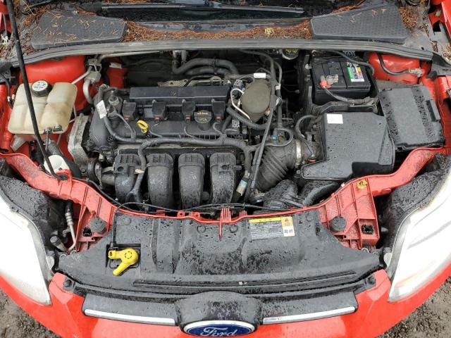 1FADP3K25DL355432 - 2013 FORD FOCUS SE RED photo 11