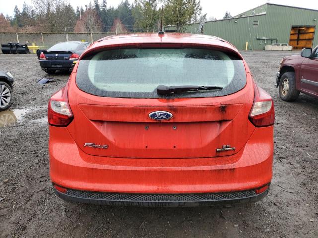 1FADP3K25DL355432 - 2013 FORD FOCUS SE RED photo 6