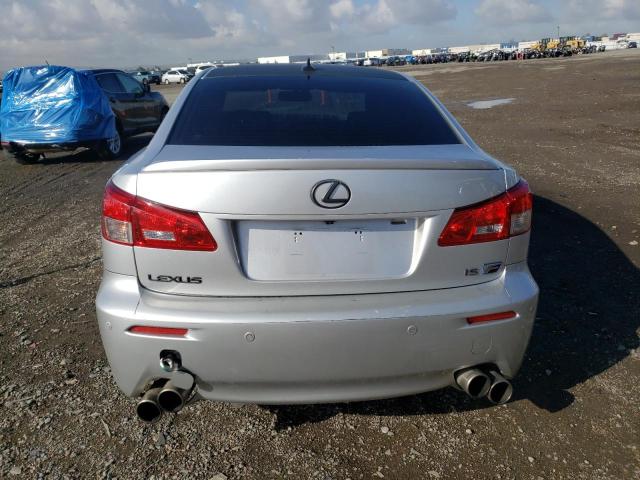 JTHBP262985001282 - 2008 LEXUS IS-F SILVER photo 6