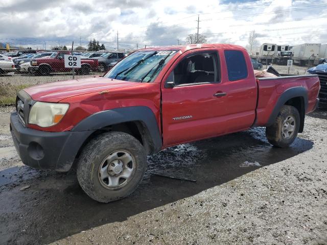 5TEUU4EN0AZ736178 - 2010 TOYOTA TACOMA ACCESS CAB RED photo 1