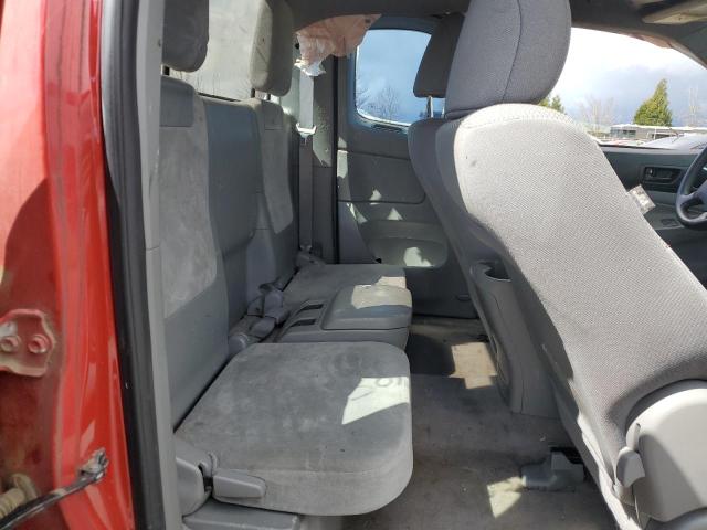 5TEUU4EN0AZ736178 - 2010 TOYOTA TACOMA ACCESS CAB წითელი ფოტო 10