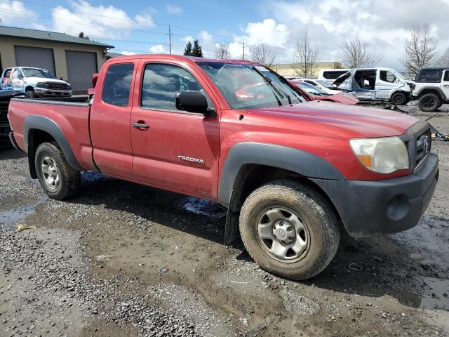5TEUU4EN0AZ736178 - 2010 TOYOTA TACOMA ACCESS CAB წითელი ფოტო 4