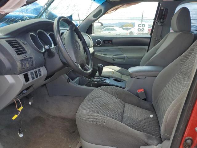 5TEUU4EN0AZ736178 - 2010 TOYOTA TACOMA ACCESS CAB წითელი ფოტო 7