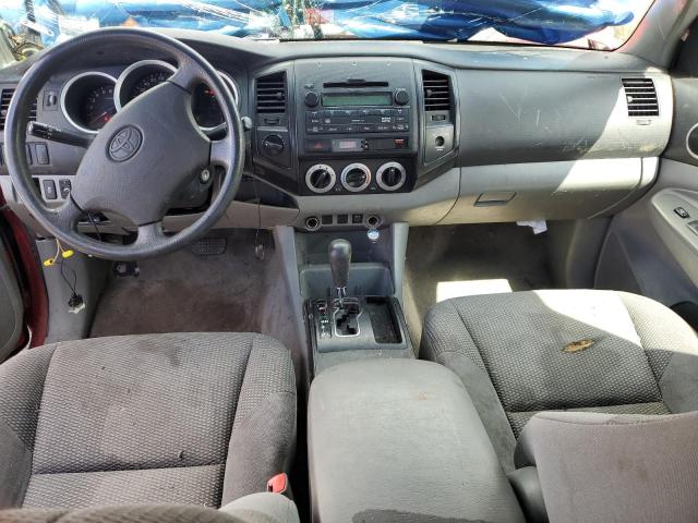 5TEUU4EN0AZ736178 - 2010 TOYOTA TACOMA ACCESS CAB წითელი ფოტო 8