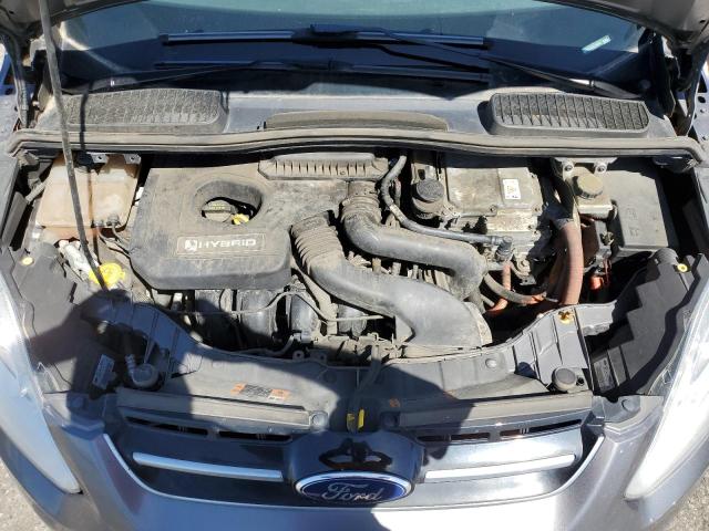 1FADP5BUXDL528567 - 2013 FORD C-MAX SEL GRAY photo 12