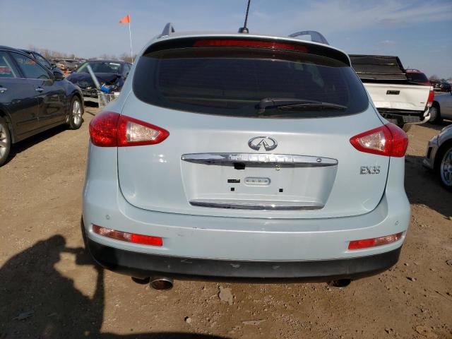 JN1AJ0HRXBM851533 - 2011 INFINITI EX35 BASE BLUE photo 6