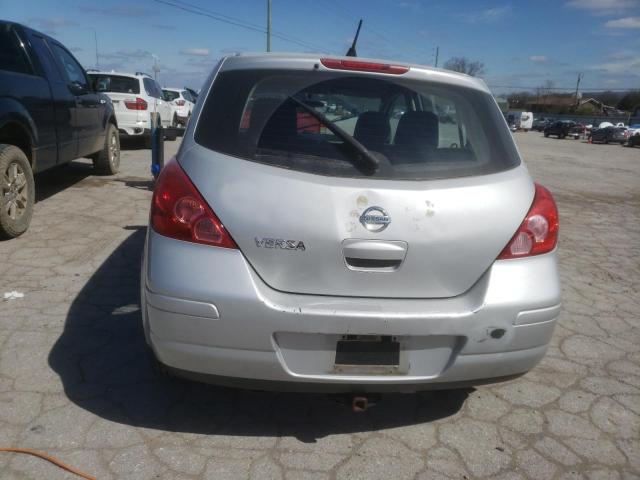 3N1BC1CP2CK251939 - 2012 NISSAN VERSA S SILVER photo 6