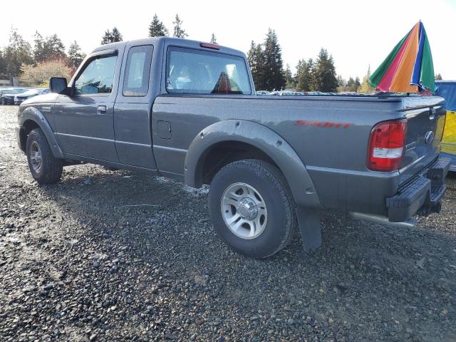 1FTKR4EE4BPA33863 - 2011 FORD RANGER SUPER CAB GRAY photo 2