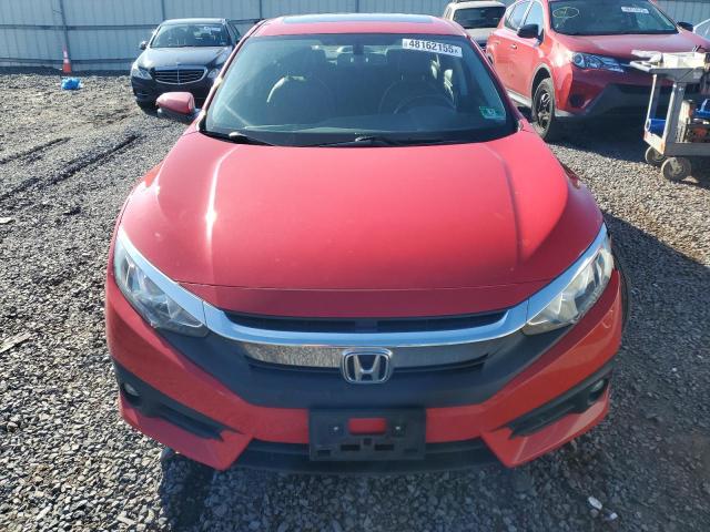 JHMFC1F74JX041962 - 2018 HONDA CIVIC EXL RED photo 5
