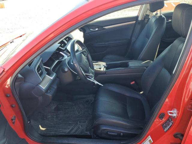 JHMFC1F74JX041962 - 2018 HONDA CIVIC EXL RED photo 7