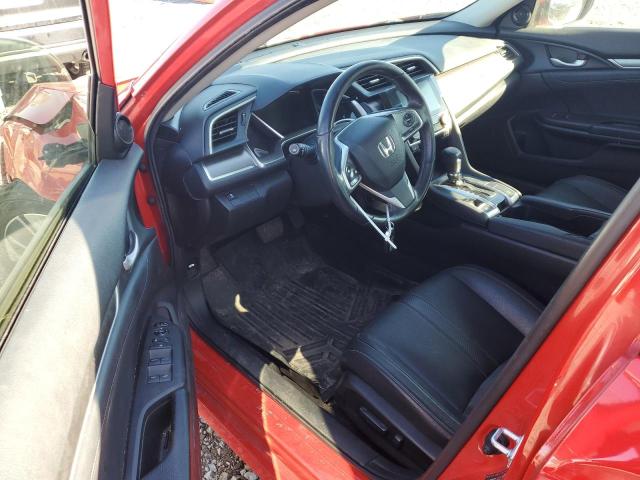 JHMFC1F74JX041962 - 2018 HONDA CIVIC EXL RED photo 8