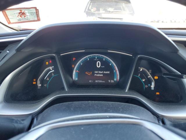 JHMFC1F74JX041962 - 2018 HONDA CIVIC EXL RED photo 9