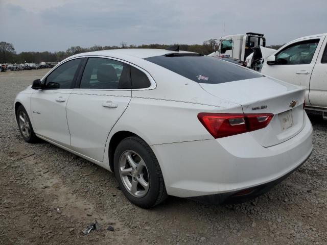 1G1ZB5ST3JF272121 - 2018 CHEVROLET MALIBU LS WHITE photo 2