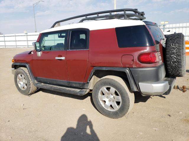 JTEBU11F29K067914 - 2009 TOYOTA FJ CRUISER MAROON photo 2