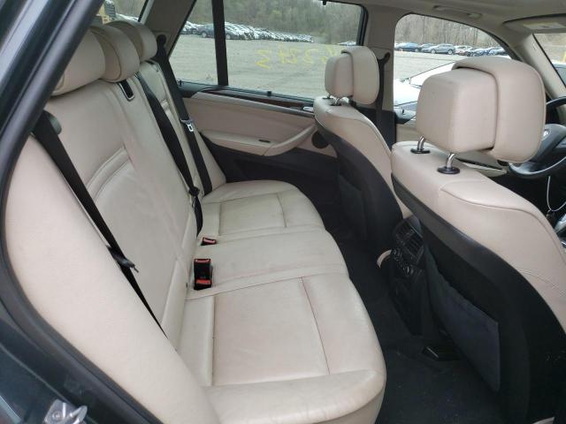 5UXZW0C56BL662548 - 2011 BMW X5 XDRIVE35D GRAY photo 10