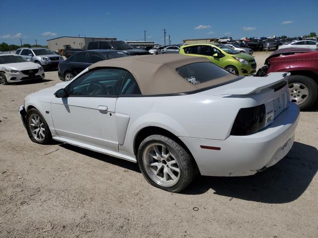 1FAFP45X73F428660 - 2003 FORD MUSTANG GT WHITE photo 2