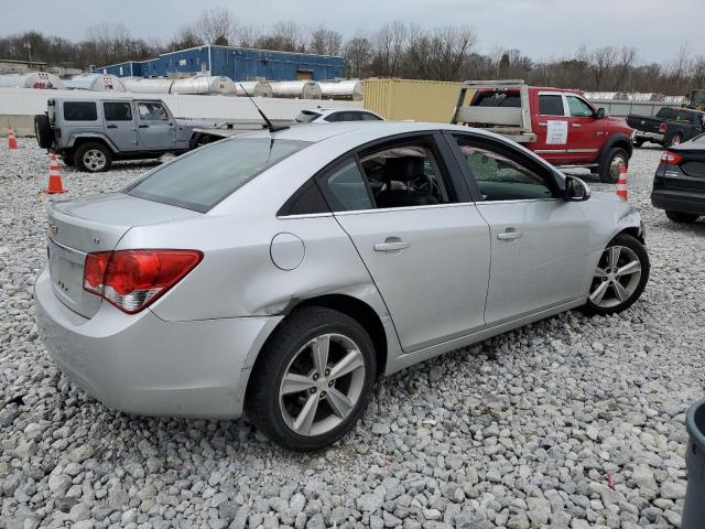 1G1PE5SB6E7389830 - 2014 CHEVROLET CRUZE LT SILVER photo 3