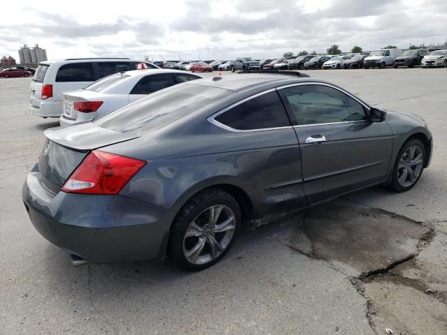 1HGCS2B89CA004943 - 2012 HONDA ACCORD EXL GRAY photo 3