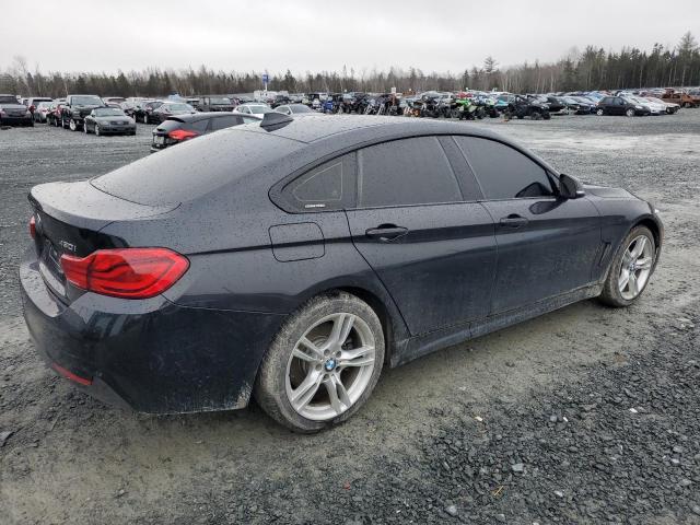 WBA4J3C52KBL09724 - 2019 BMW 430XI GRAN COUPE BLACK photo 3