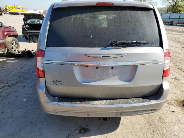 2C4RC1CG6DR647401 - 2013 CHRYSLER TOWN & COU TOURING L SILVER photo 6