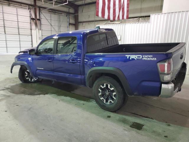 3TMAZ5CNXPM199046 - 2023 TOYOTA TACOMA DOUBLE CAB BLUE photo 2