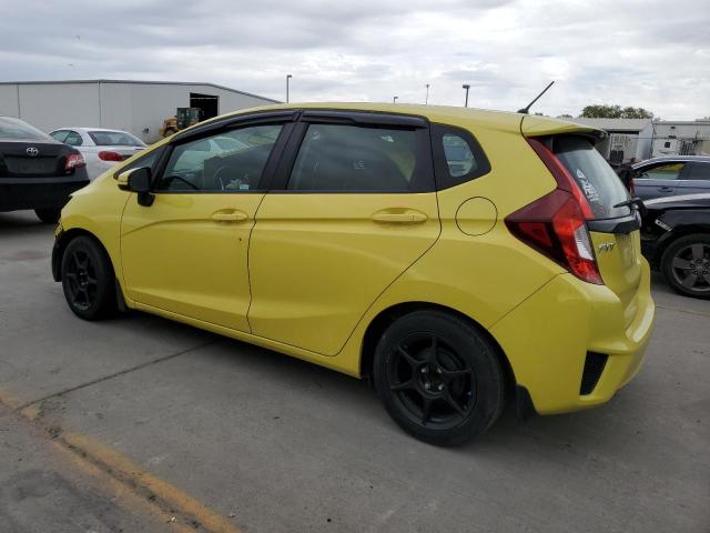 3HGGK5G55FM759676 - 2015 HONDA FIT LX YELLOW photo 2